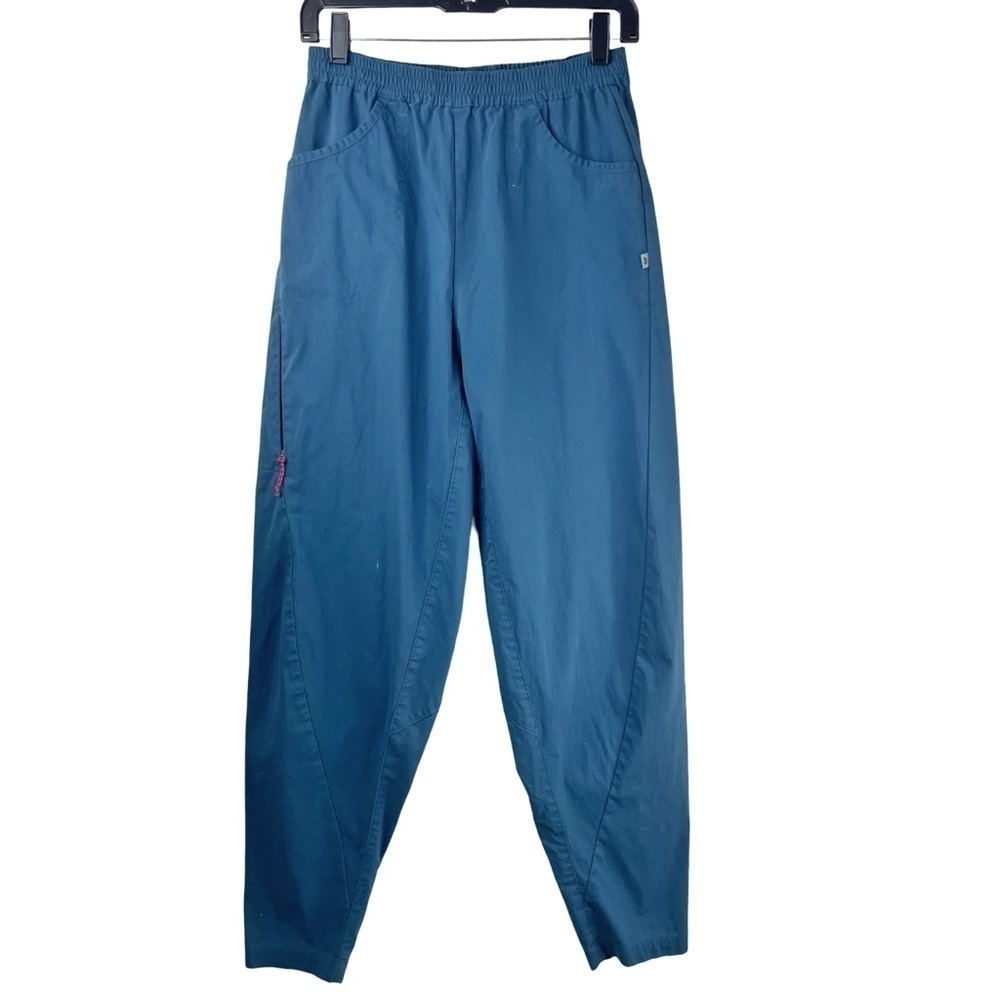 MOUNTAIN EQUIPMENT Women’s Blue Baggy Tapered Luxury Light Outdoor Pants S/6